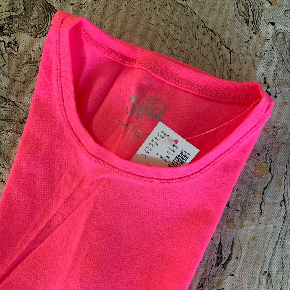 Girls Pink Justice T-shirt
